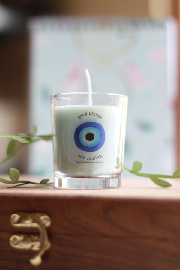 Evil Eye Candle