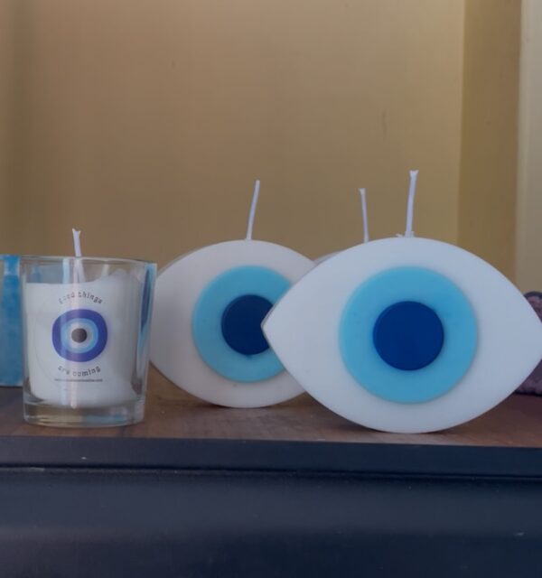 Evil Eye protection Candle - Image 4