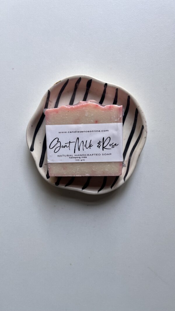 Pure Goat milk and rose soap - Image 2