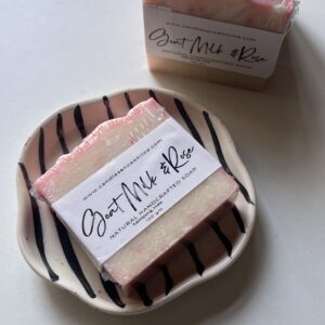 Pure Goat milk and rose soap