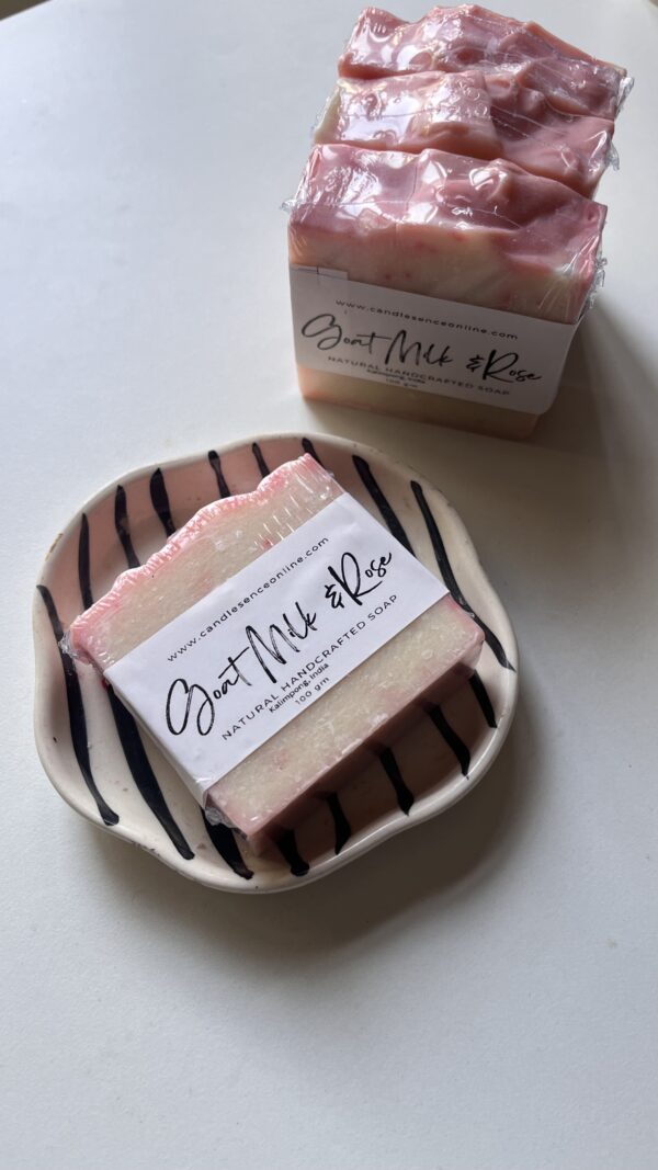 Pure Goat milk and rose soap